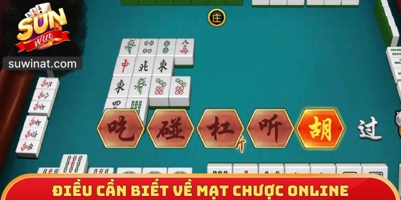Điều cần biết về Mạt chược Online