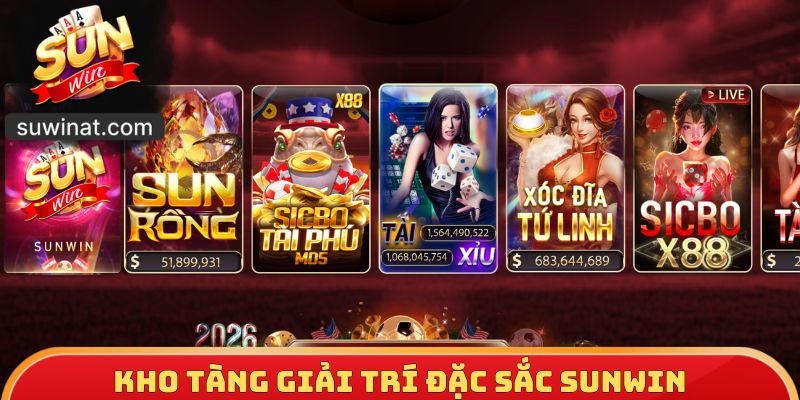 Kho tàng giải trí đặc sắc SUNWIN
