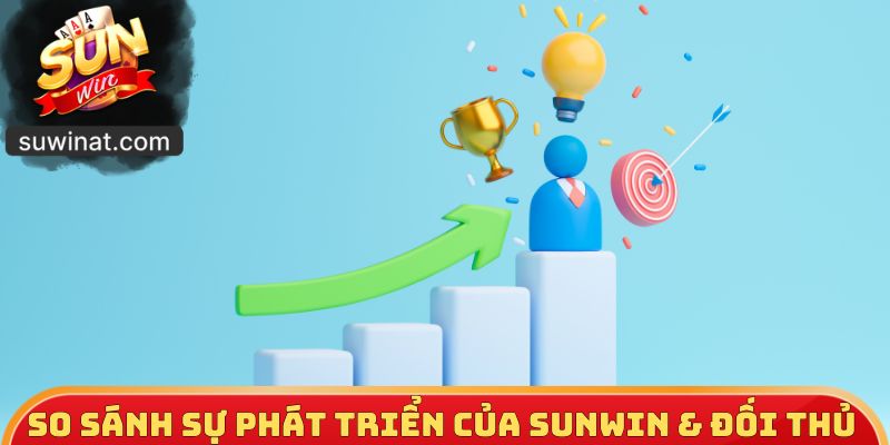 So sánh sự phát triển của SUNWIN & đối thủ