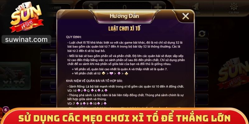 Sử dụng các mẹo chơi Xì tố để thắng lớn